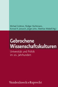 Vorderes Coverbild Gebrochene Wissenschaftskulturen