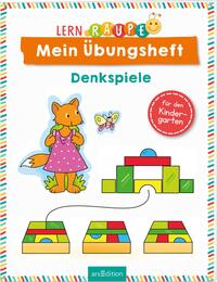Vorderes Coverbild Lernraupe – Mein Übungsheft – Denkspiele
