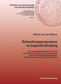 Vorderes Coverbild Behandlungsprogramme im Jugendstrafvollzug