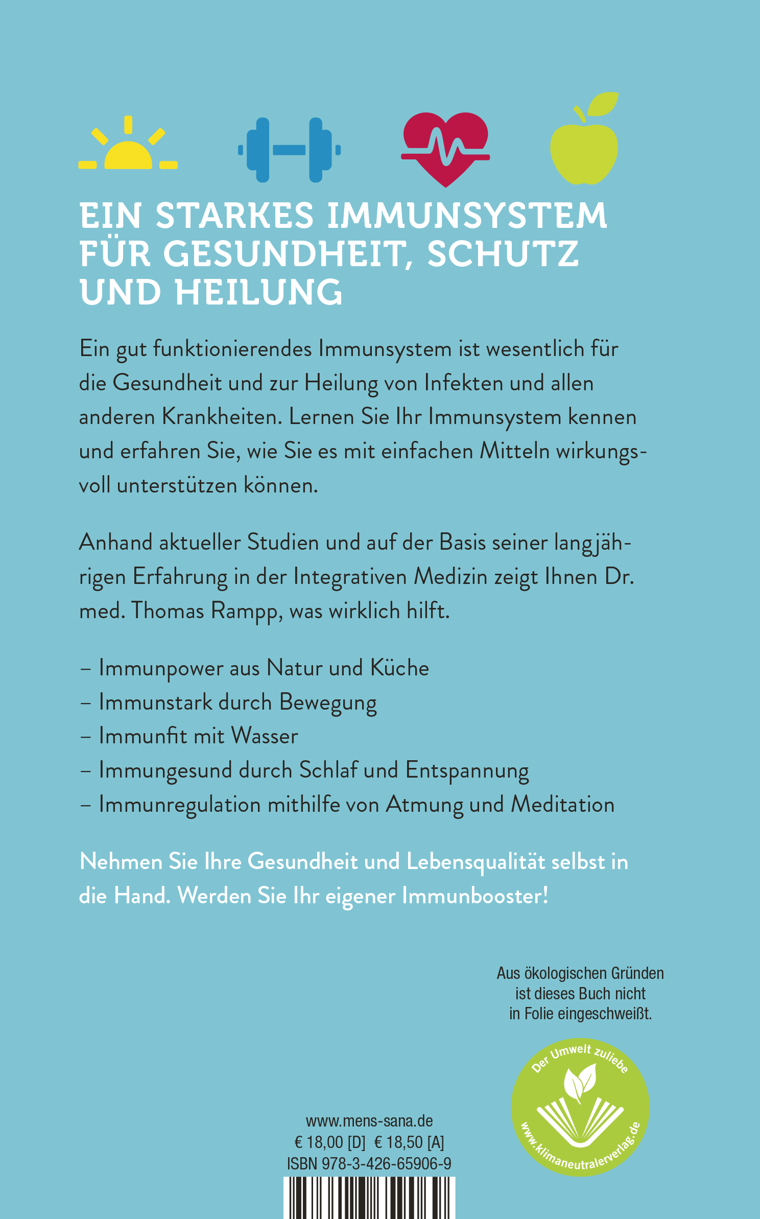 Rückseitencover Das Immunbooster-Handbuch