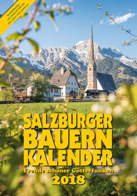 Vorderes Coverbild Salzburger Bauernkalender 2018