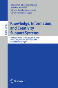 Vorderes Coverbild Knowledge, Information, and Creativity Support Systems