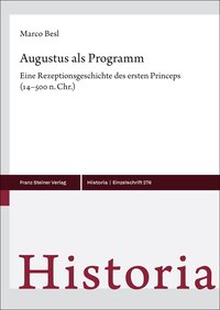 Vorderes Coverbild Augustus als Programm