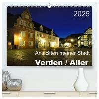 Vorderes Coverbild Ansichten meiner Stadt - Verden / Aller (hochwertiger Premium Wandkalender 2025 DIN A2 quer), Kunstdruck in Hochglanz