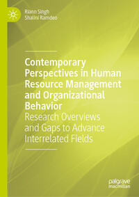 Vorderes Coverbild Contemporary Perspectives in Human Resource Management and Organizational Behavior