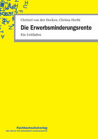 Vorderes Coverbild Die Erwerbsminderungsrente