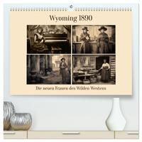Vorderes Coverbild Wyoming 1890 (hochwertiger Premium Wandkalender 2025 DIN A2 quer), Kunstdruck in Hochglanz