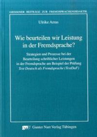 Vorderes Coverbild Wie beurteilen wir Leistung in der Fremdsprache?