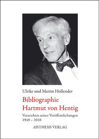 Vorderes Coverbild Bibliographie Hartmut von Hentig