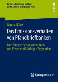 Vorderes Coverbild Das Emissionsverhalten von Pfandbriefbanken