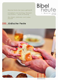 Vorderes Coverbild Bibel heute / Jüdische Feste