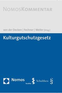 Vorderes Coverbild Kulturgutschutzgesetz