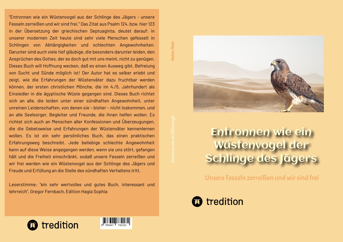 Gesamtes Coverbild Entronnen wie ein Wüstenvogel der Schlinge des Jägers