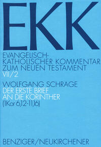 Vorderes Coverbild Der erste Brief an die Korinther, EKK VII/2