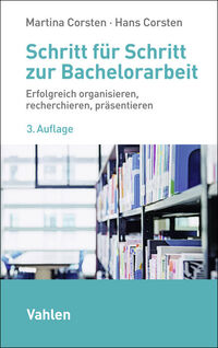 Vorderes Coverbild Schritt für Schritt zur Bachelorarbeit
