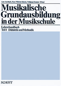 Vorderes Coverbild Musikalische Grundausbildung in der Musikschule