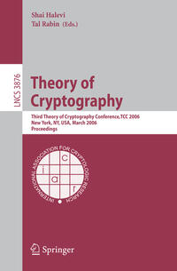 Vorderes Coverbild Theory of Cryptography