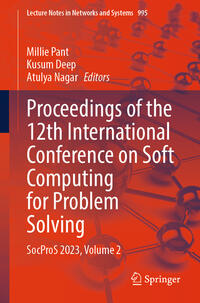 Vorderes Coverbild Proceedings of the 12th International Conference on Soft Computing for Problem Solving