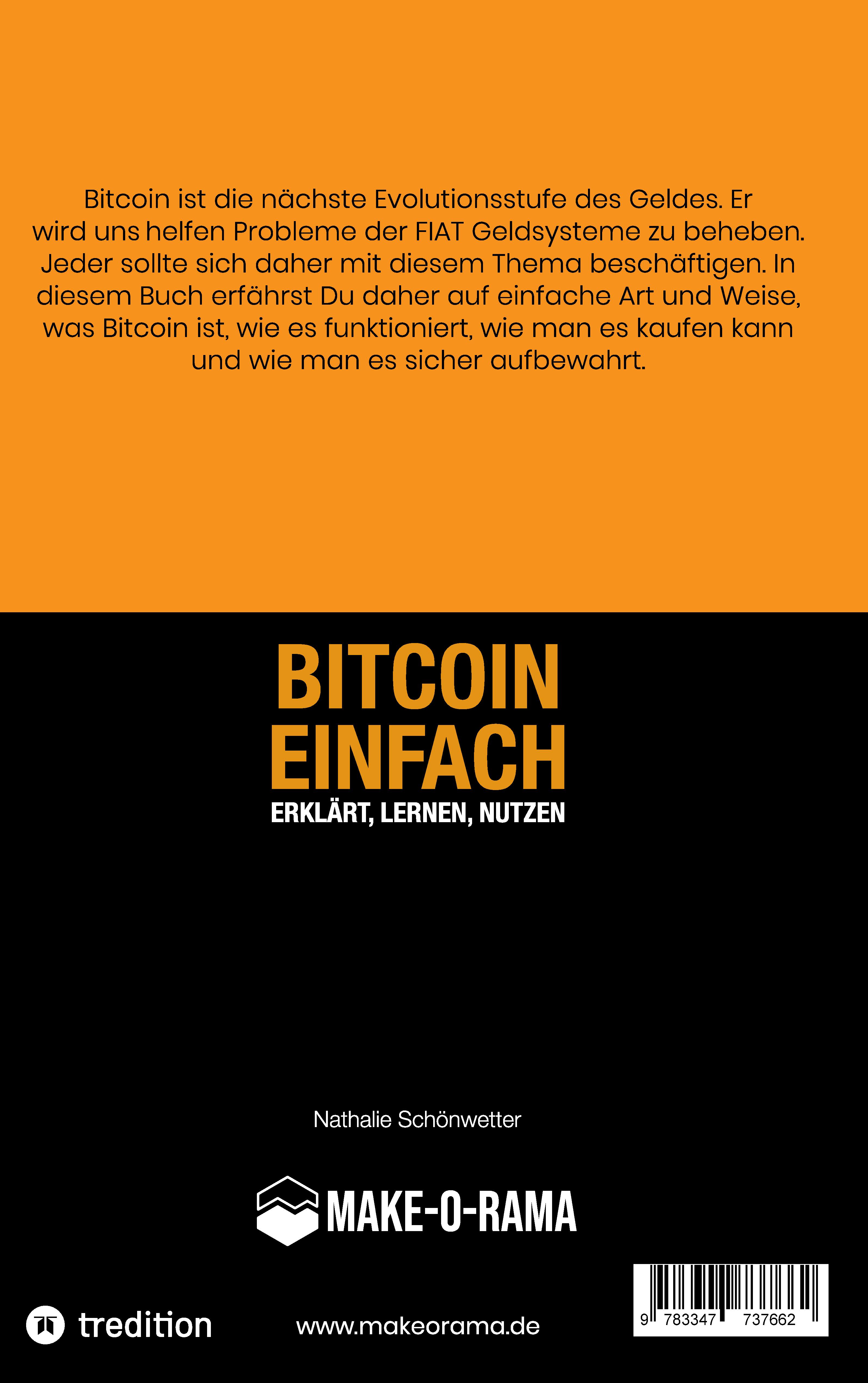 Rückseitencover Bitcoin Einfach