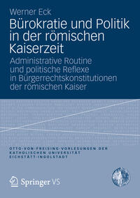 Vorderes Coverbild Bürokratie und Politik in der römischen Kaiserzeit