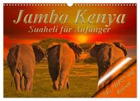 Vorderes Coverbild Jambo Kenya (Wandkalender 2026 DIN A3 quer), CALVENDO Monatskalender