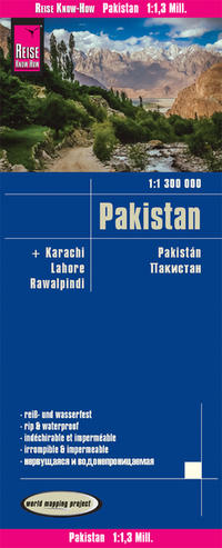 Vorderes Coverbild Reise Know-How Landkarte Pakistan (1:1.300.000)