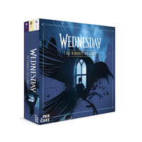 Vorderes Coverbild Wednesday. Die Wahrheit des Raben