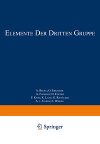 Vorderes Coverbild Elemente der Dritten Gruppe