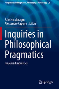 Vorderes Coverbild Inquiries in Philosophical Pragmatics