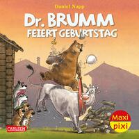 Vorderes Coverbild Maxi Pixi 373: VE 5: Dr. Brumm feiert Geburtstag (5 Exemplare)