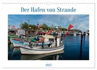 Vorderes Coverbild Der Hafen von Strande (Wandkalender 2025 DIN A3 quer), CALVENDO Monatskalender