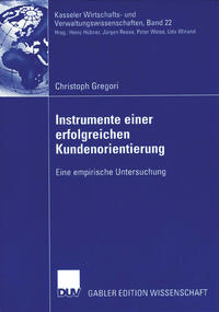 Vorderes Coverbild Instrumente einer erfolgreichen Kundenorientierung