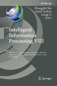 Vorderes Coverbild Intelligent Information Processing VIII