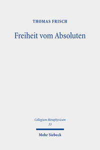 Vorderes Coverbild Freiheit vom Absoluten