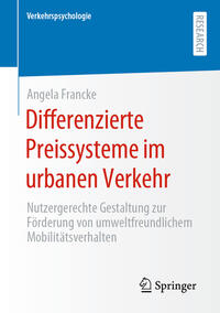 Vorderes Coverbild Differenzierte Preissysteme im urbanen Verkehr