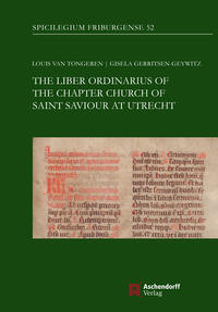 Vorderes Coverbild The Liber Ordinarius of the Chapter Church of Saint Saviour at Utrecht