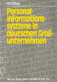 Vorderes Coverbild Personalinformationssysteme in deutschen Großunternehmen
