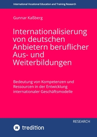 Vorderes Coverbild Internationalisierung von deutschen Anbietern beruflicher Aus- und Weiterbildungen
