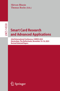 Vorderes Coverbild Smart Card Research and Advanced Applications
