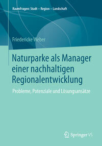 Vorderes Coverbild Naturparke als Manager einer nachhaltigen Regionalentwicklung