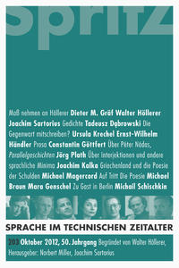 Vorderes Coverbild Sprache im technischen Zeitalter