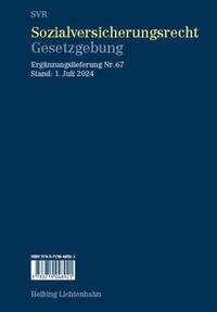 Vorderes Coverbild Sozialversicherungsrecht - Gesetzgebung EL 67