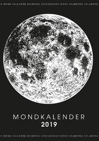 Vorderes Coverbild Mein Mondkalender 2019 - Terminplaner & Mond Kalender 2019 in einem