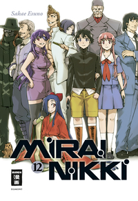 Vorderes Coverbild Mirai Nikki 12