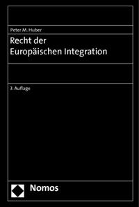Vorderes Coverbild Recht der Europäischen Integration