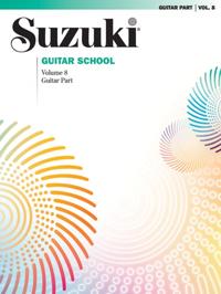 Vorderes Coverbild Suzuki Guitar School Guitar Part, Volume 8