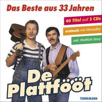 Vorderes Coverbild De Plattfööt - Das Beste aus 33 Jahren