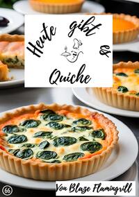Vorderes Coverbild Heute gibt es / Heute gibt es - Quiche