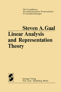 Vorderes Coverbild Linear Analysis and Representation Theory
