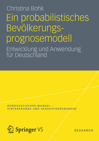 Vorderes Coverbild Ein probabilistisches Bevölkerungsprognosemodell